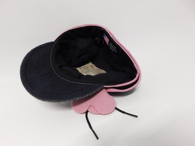 Stormy Kromer Womens Petal Pusher Cap 7 USA made! Gray/Pink  display picture 2