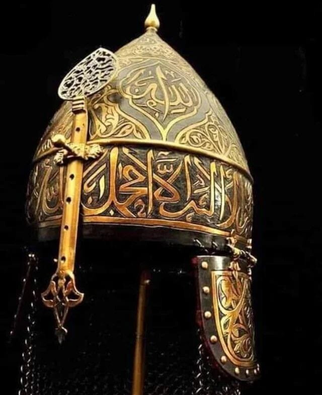 Casco Ottomano Medievale In Acciaio - Elmetto Islamico Argento Per Cosplay E Collezionisti - Foto 5