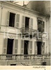 1954 OSPEDALETTI (IM) View of the town hall devastated by a fire - Photo