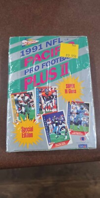Pacific 1991 - NFL Football Plus 2 Sealed Box