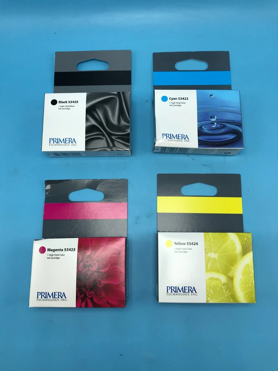 Primera 53422 High Yield Cyan Ink Cartridge 5-Pack For LX900