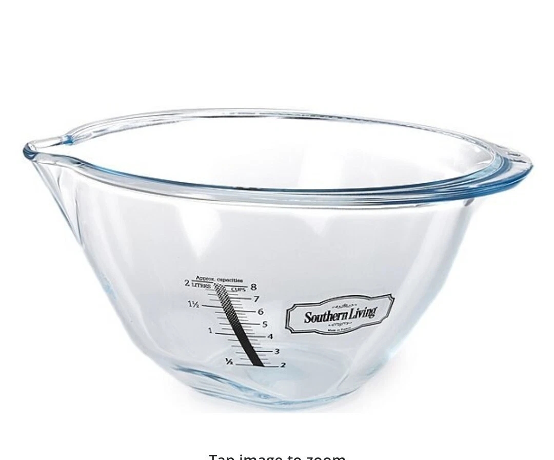 SOUTHERNLIVING KITCHEN COLLECTION SOLUTION EXPERT MEASURING BOWL 8 CUPS