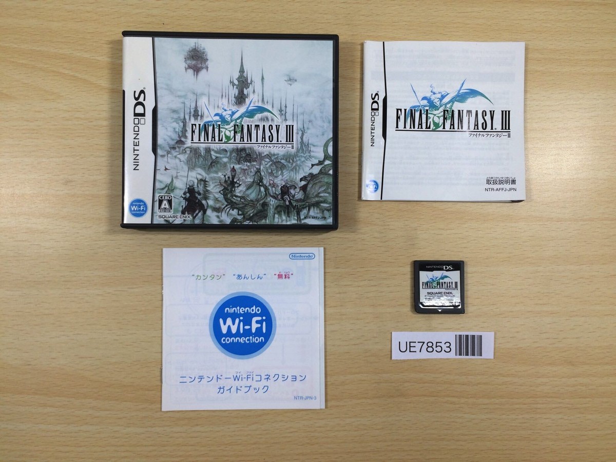 UE7853 FINAL FANTASY III BOXED Nintendo DS Japan | eBay