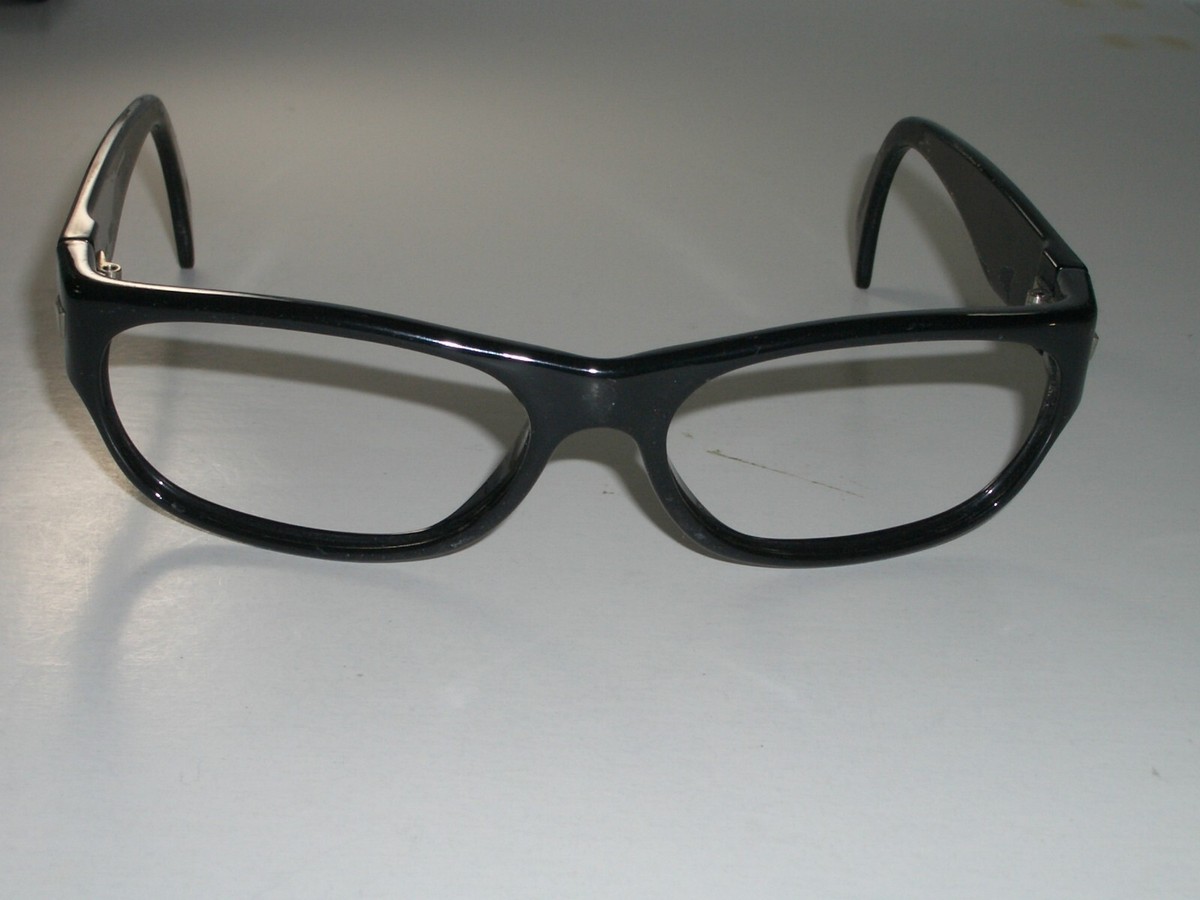 VINTAGE B&L RAY-BAN W2748 BLACK OUTSIDER WRAP SUNGLASSES/EYEGLASS