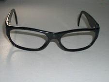 VINTAGE B L RAY-BAN W2748 BLACK OUTSIDER WRAP SUNGLASSES/EYEGLASS FRAMES ONLY