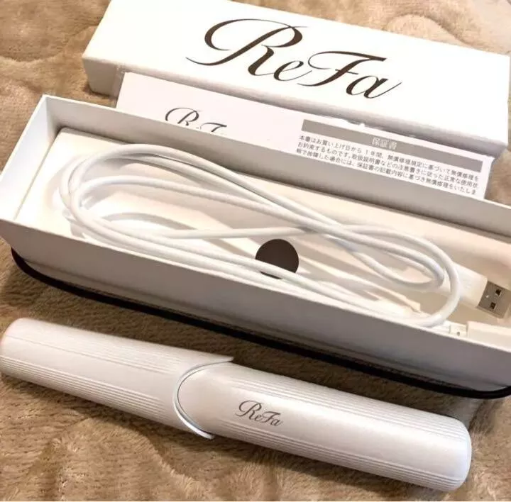 ReFa BEAUTECH FINGER IRON Cordless Portable Moist Beauty Hair Straght Iron