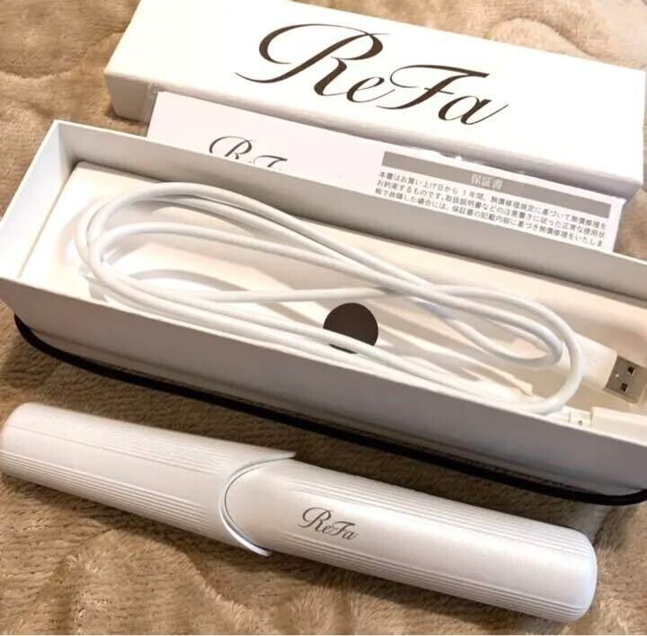 ReFa BEAUTECH FINGER IRON Cordless Portable Moist Beauty Hair Straght  100-120V