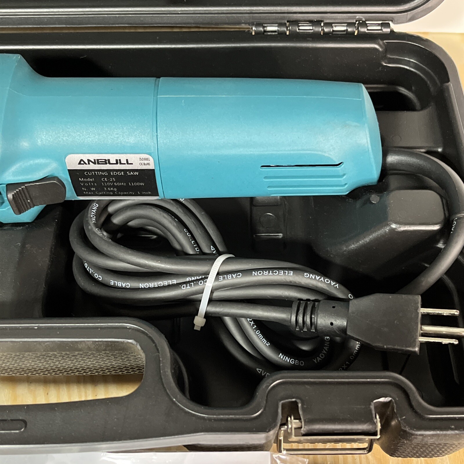 Anbull Electric Rebar Cutter 1100W, Rebar Cutting Edge Saw up to 1 Inch