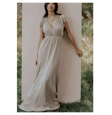 knee length dresses for ladies Athena Maxi Dress FINAL SALE — Glam Boutique IN main image 0