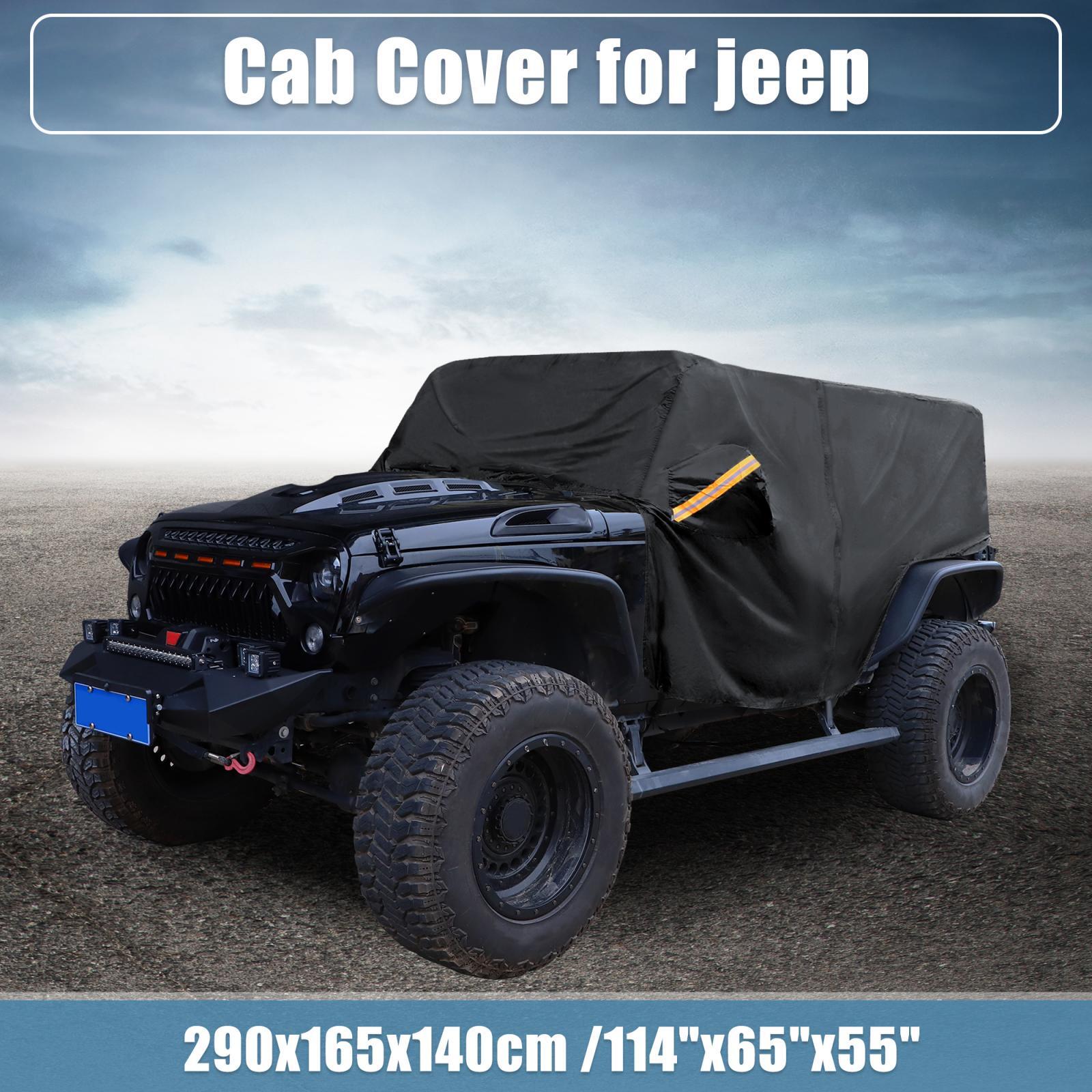 Cab Car Cover for Jeep Wrangler JK JL Hardtop 4 door 20072021 W/ Door
