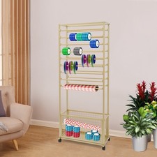 Double-Sided Ribbon Holder Organizer Rack Metal Large Capacity Ribbon Stand