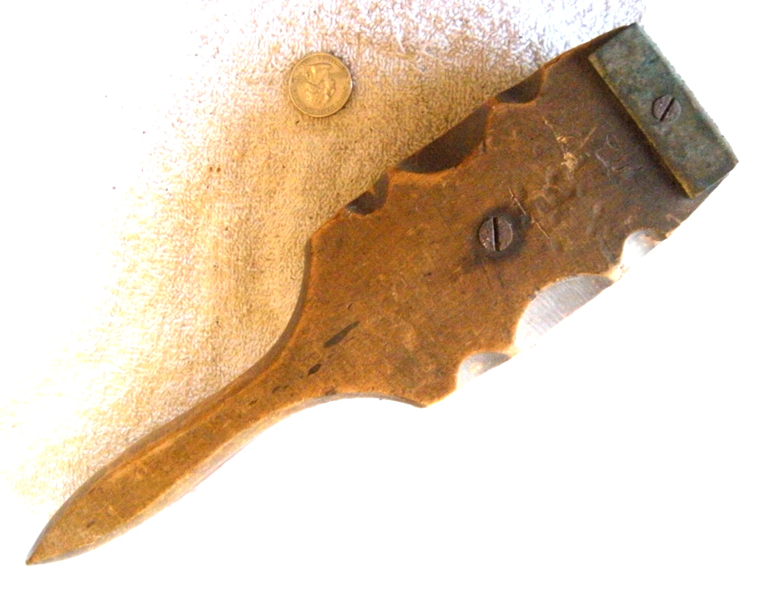 Wood hand held lemon squeezer-circa later 1800's
Opens in a new window or tab