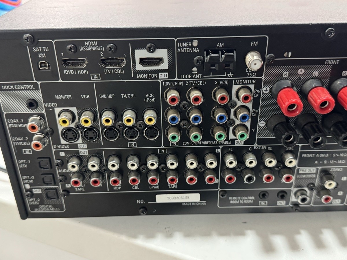 Denon AVR 788 7.1 Channel 120 Watt Receiver for sale online | eBay