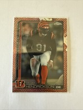 #65 Trey Hendrickson 2025 Topps Chrome - Leather - Refractor 