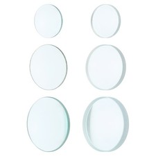 1 Set 5/10cm Focal Length Double Convex 7.5/10cm Focal Length Double Concave Len