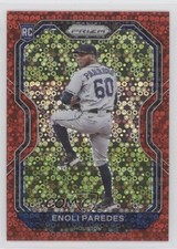 2021 Panini Prizm Tier III Red Donut Circle Prizm 53/99 Enoli Paredes #211 2c6