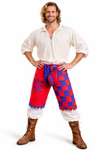 Renaissance Pants, Landsknecht Pants for men, Medieval Fairy Pants.