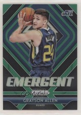 2018-19 Panini Prizm Emergent Green Prizm Grayson Allen #21 Rookie RC 0c6