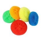 MIDELONG Plastic Dish Scrubbers for Dishes Plastic Pot Round Scrubber Scourin...