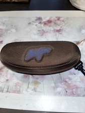 Maui Jim Sunglasses Case Zip Around Clip Hard Protective Case -V