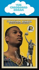 Jonathan Bender 2000-01 Fleer Tradition Glossy #74 Indiana Pacers