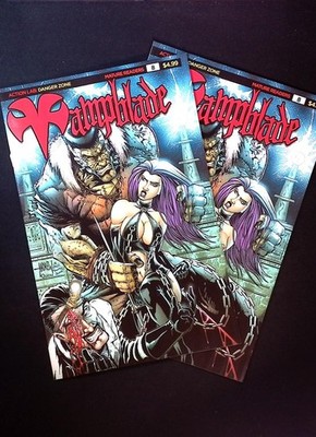 Vampblade #8, Action Lab, 2016 Andrew Mangum Frankenstein Artist Risque SET HTF