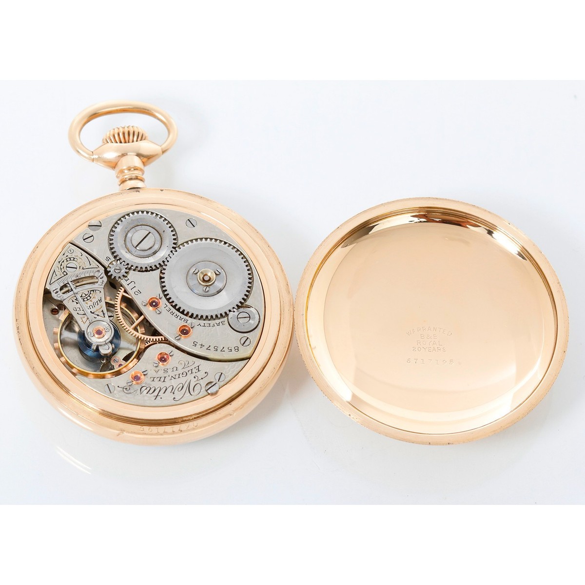 Elgin Railroad 21 Jewel Veritas 18 Size Up Down Wind Indicator