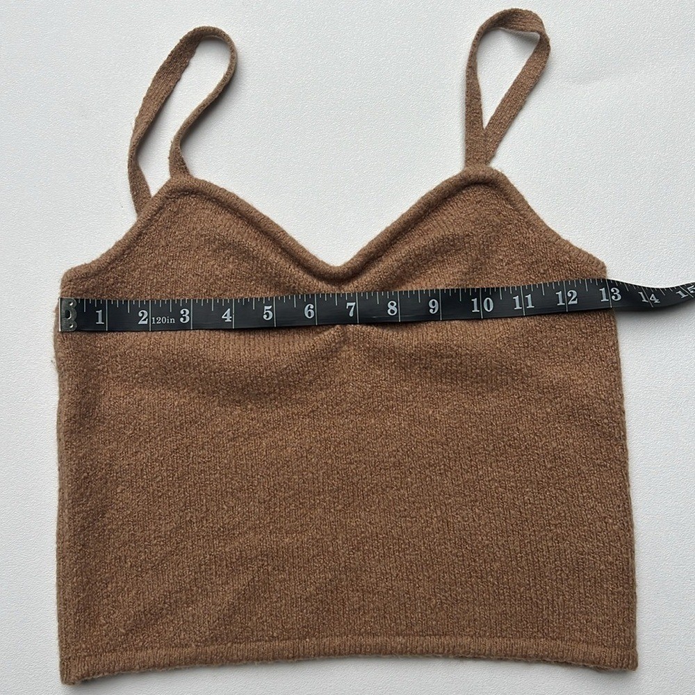 Madewell basic Mapleton Crop Sweater Tank small n… - image 5