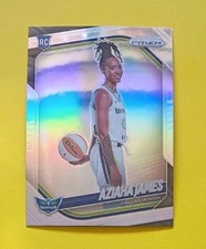 AZIAHA JAMES 2025 Panini Prizm WNBA Silver Prizm #141 V Rookie Variation RC