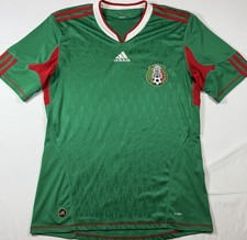 Adidas Mexico 2010 World Cup Home Futbol Soccer Jersey Mens Size Large 