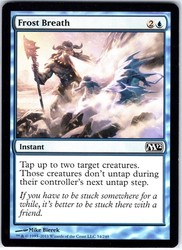 Frost Breath - Magic 2012 (M12) #54 Common MTG