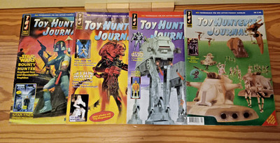 4x︱TOY HUNTER'S JOURNAL ︱THJ︱Heft #2/#5/#6/#10︱90er︱Fachmagazin︱Action-Figuren
