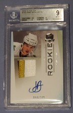2009-10 The Cup JAMIE BENN Auto 3CLR Patch /249 BGS 9 Auto 10