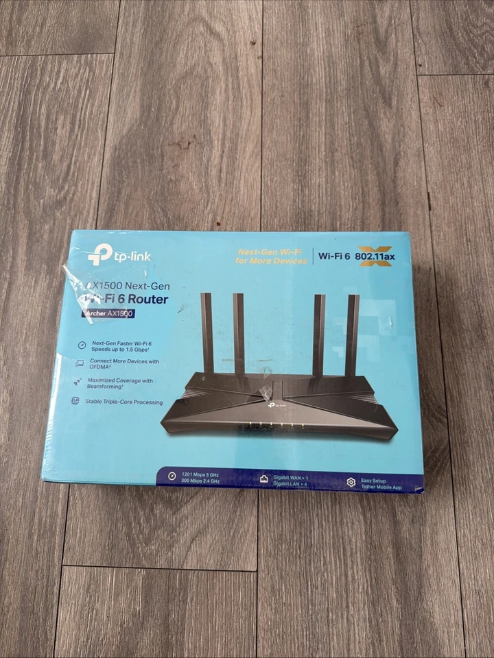 TP-LINK Archer AX1500 1.5 Gbps Wi-Fi 6 Dual-Band Wireless Router - Image 2 of 4