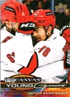 2025-26 UPPER DECK UD CANVAS #C-100 SKYLER BRIND'AMOUR YOUNG GUNS RC