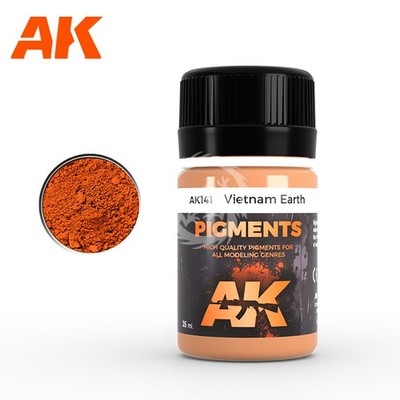 VIETNAM EARTH PIGMENT AK-141 AK141 poj.35ml