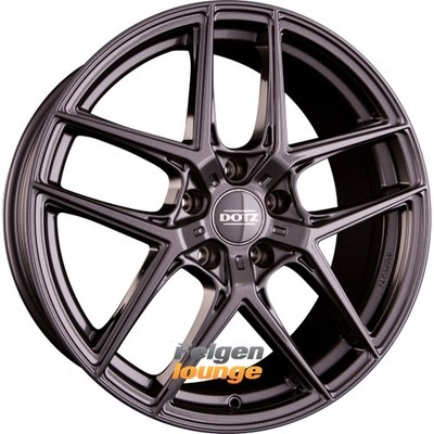 4x DOTZ LAGUNASECA GREY - Gunmetal Glänzend 10x20 ET28 5x112
