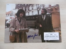 Bruno Ganz autograph signed A4 cinema poster lobbycard "The Refusal"