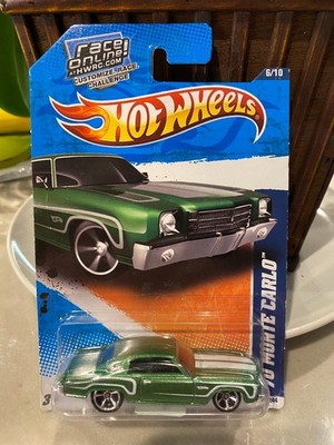 2011 Hot Wheels '70 Monte Carlo Green - Muscle Mania 6/10