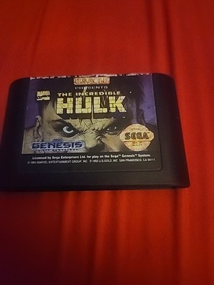 Incredible Hulk (Sega Genesis, 1994) Authentic 