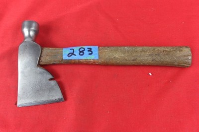 Vintage  Carpenters Hatchet 3'' Blade   Axe Roofing   1 lb  10 oz    Initials GTW