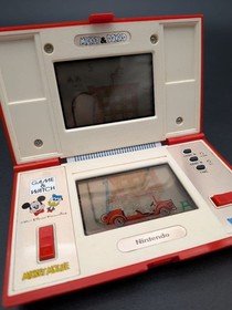 Nintendo Game & Watch Mickey & Donald Console Tested Used Good Condition Japan
