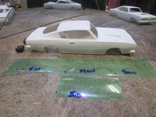 NEW 1/24 3D PRINTED VINTAGE '68 BARRACUDA PRO STOCK SLOT BODY. FREE SHIPPING.