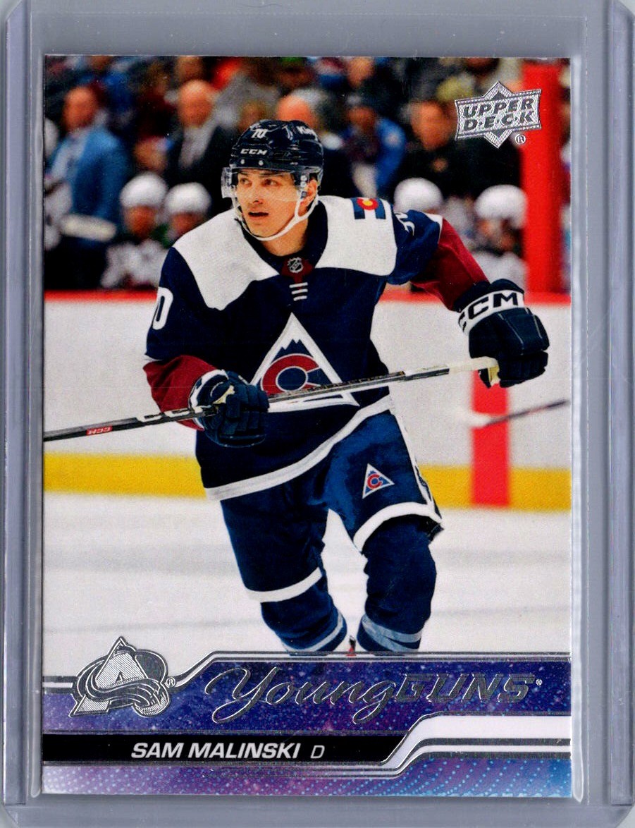 2023-24 Upper Deck #716 Sam Malinski