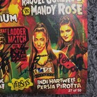 2021 WWE NXT HALLOWEEN HAVOC SIGNED MATCH CARD AUTOGRAPH /50 RARE Bron Rose Io — photo 2