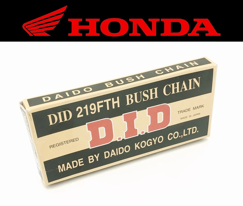 Cadena de leva de distribución D.I.D OEM Honda CB450, CL450, CB500T # 14401-283-003 Foto 3 de 3