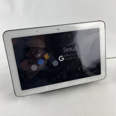 Google Nest Hub Smart Home Assistant 1st Gen H1A 7'' Screen with Power Cord