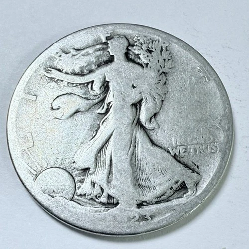 1923-S Walking Liberty Half Dollar Almost Good AG Coin 90% Silver #3915