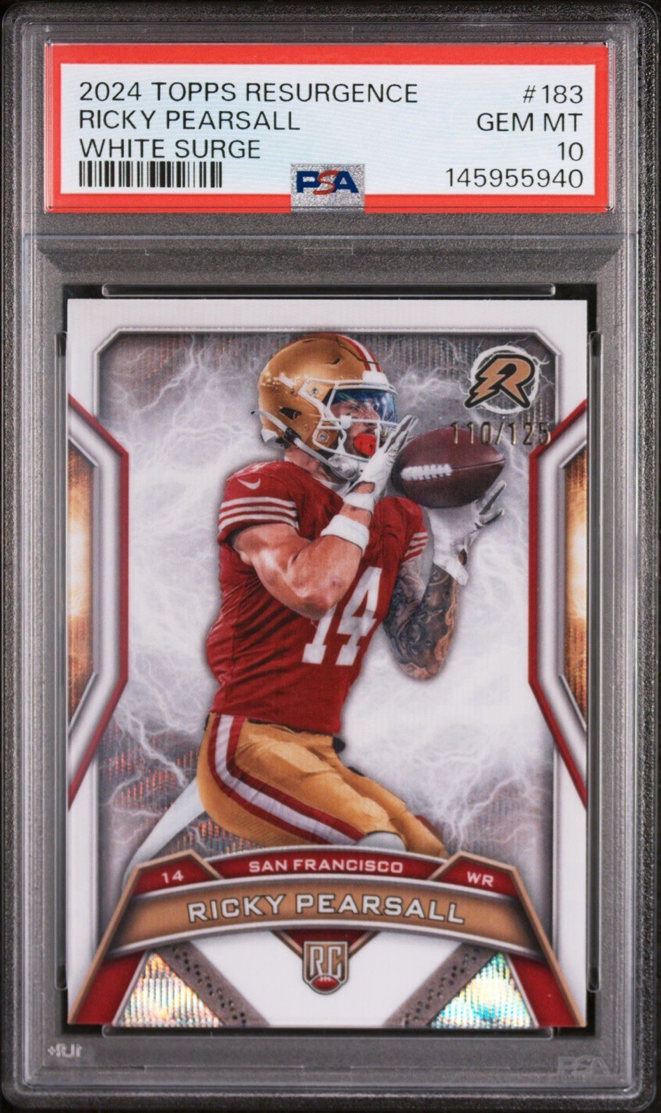 Ricky Pearsall Topps Resurgence #183 White Surge