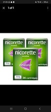 Image of Nicorette Inhalator Nicotine - 15mg 36 x3 (108 cartridges)